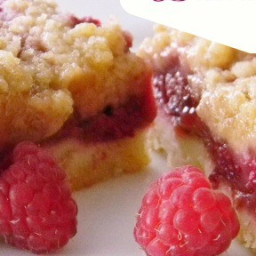Fresh Raspberry Dessert Bars