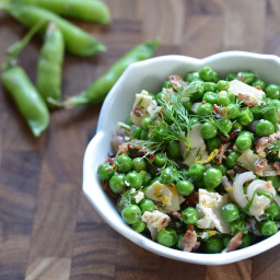 Fresh Spring Pea Salad with Dill