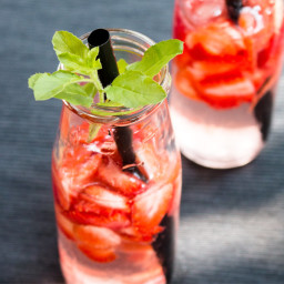 Fresh Strawberry Infused Water Recipe