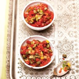 Fresh Tomato and Caper Salad Recipe