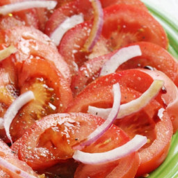 Fresh Tomato Salad With Balsamic Vinegar