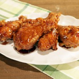 Fried Chicken with Asian Caramel Sauce