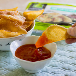 Fried Egg Roll Chips with Sweet and Sour Sauce » The Joy of an Empty 