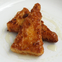 Fried Goat Cheese with Honey