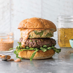 Fried Green Tomato Burgers