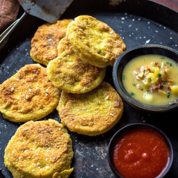 Fried Green Tomatoes With Bacon Rémoulade