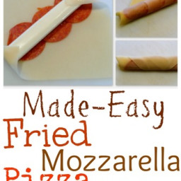 Fried Mozzarella-Pepperoni Sticks