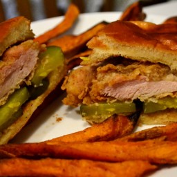 Fried Pickled Chicken Sandwich