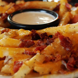 Fries with Cheese and Bacon