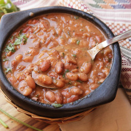Frijoles Charros (Mexican Pinto Beans With Bacon and Chilies) Recipe