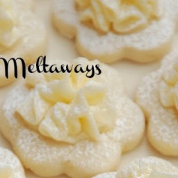 Frilly Lemon Meltaway Cookies