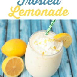 Frosted and Frozen Lemonade