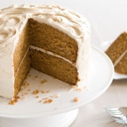 Frosted Caramel Apple Layer Cake
