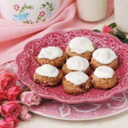 Frosted Rhubarb Cookies