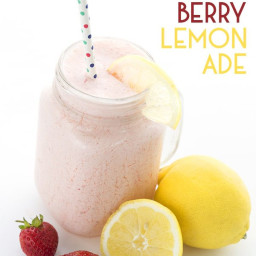 Frosted Strawberry Lemonade - Sugar-Free