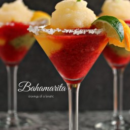 Frozen Bahamarita (alcoholic version)