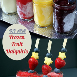 Frozen Fruit Daiquiris