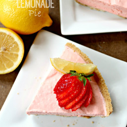 Frozen Pink Lemonade Pie Recipe