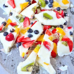 Frozen Yogurt Fruit Bark Recipe