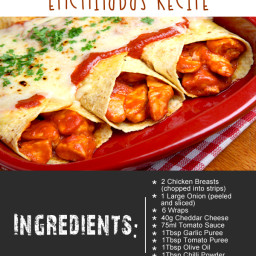 Frugal Chicken Enchiladas Recipe