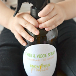 Fruit and Veggie Spray Using Essential Oils
