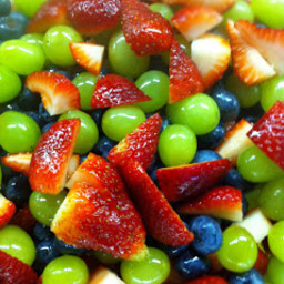 Fruit Salad with Honey-Lime Dressing - Easy