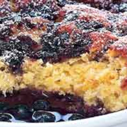 Fruity Blueberry Self-Saucing Pudding