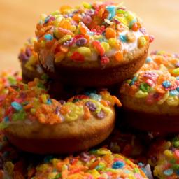 Fruity Cereal Donuts Recipe by Tasty