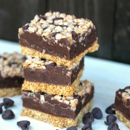 Fudge Toffee Bars