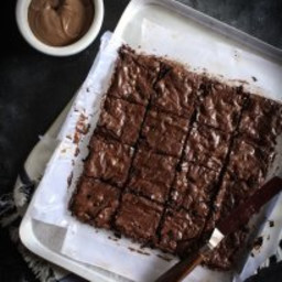 FUDGY CHOCOLATE BROWNIES ( with eggless option )