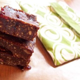 Fudgy Cranberry Paleo Brownie Bars