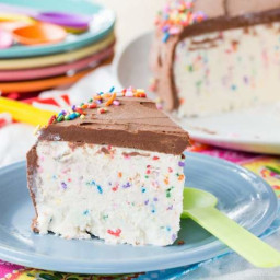 Funfetti Birthday Cake Ice Cream Cake Recipe