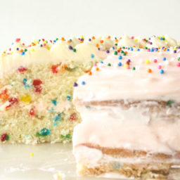 Funfetti Cake with Cream Cheese Frosting