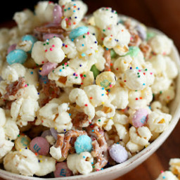 Funfetti Popcorn (or Bunny Bait for Easter)