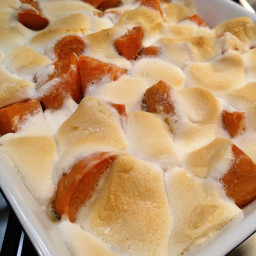G-Free Sweet Potato Casserole with Marshmallows