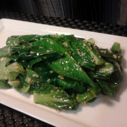 Gai Lan (Broccoli) w/ Crispy Garlic