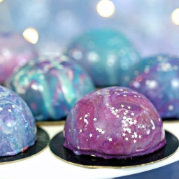 Galaxy Mousse Cakes