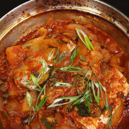 Galchi Jorim (Korean Spicy Braised Beltfish)