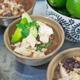 Game Day Ready with Chicken Lime Tortilla Soup
