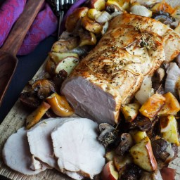 Game of Thrones: Roast Pork with Mushrooms and Apples