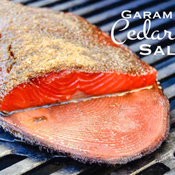 Garam Masala Cedar Plank Salmon