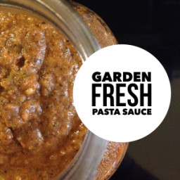 Garden Fresh Pasta Sauce