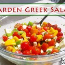 Garden Greek Salad Recipe