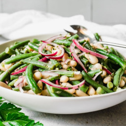 Garden Herb White and Green Bean Salad Recipe