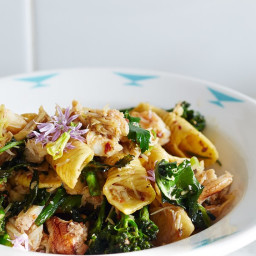 Garganelli with Crab and Broccolini