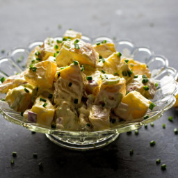 Garlic Aioli Potato Salad