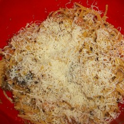 Garlic and Cheese Spaghetti Carbonara