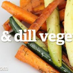 Garlic and Dill Vegetables