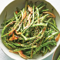 Garlic-and-Sesame Green Beans