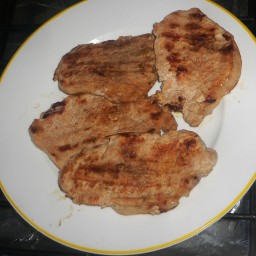 Garlic and Soy Grilled Pork Chops